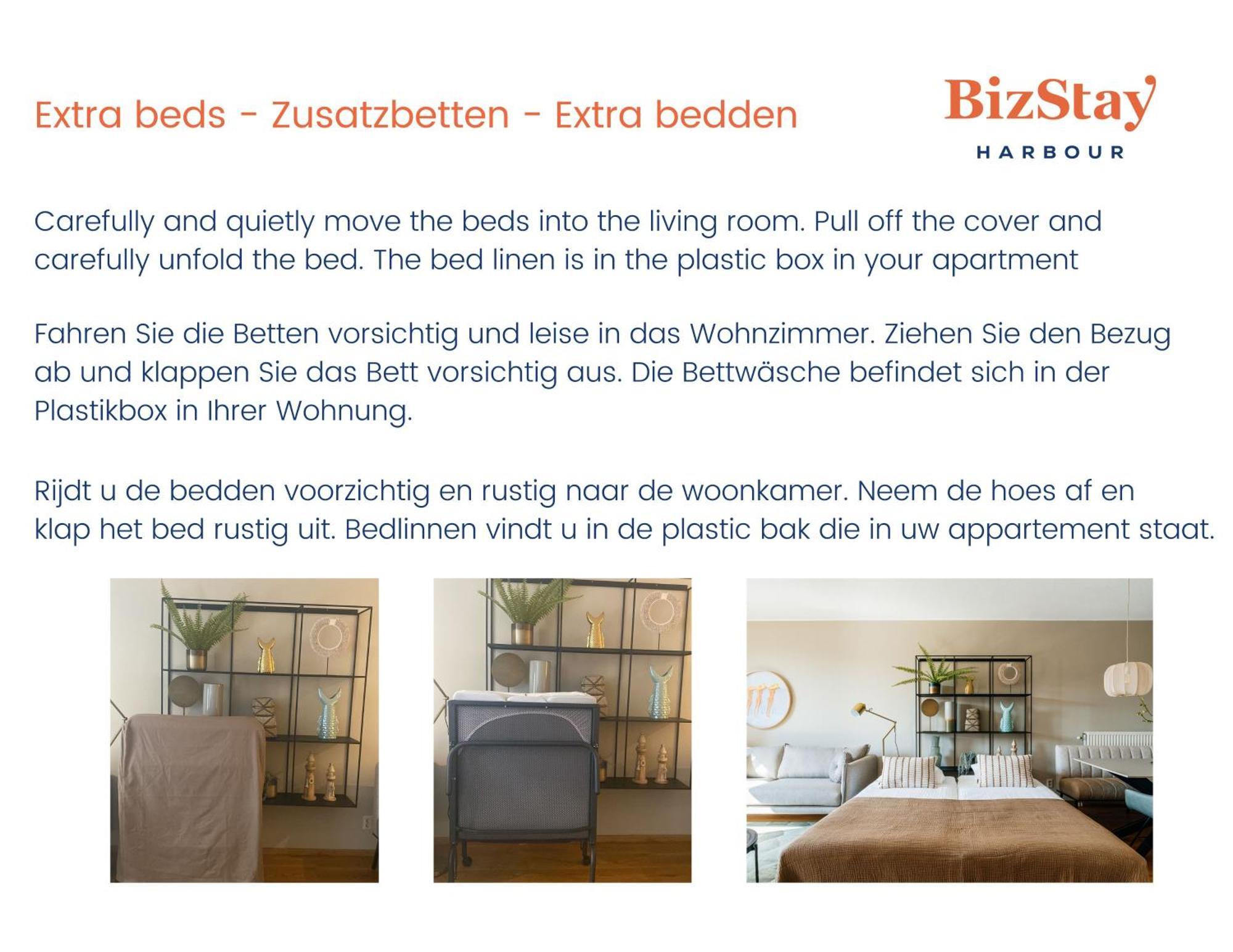 Bizstay Harbour III Scheveningen Apartments Lahey Oda fotoğraf